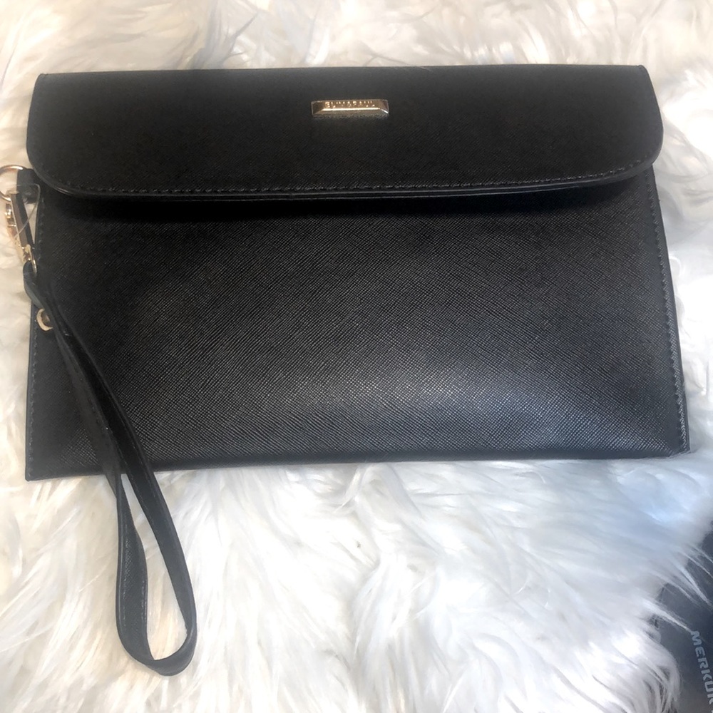 Elim & Paul,Faux Saffiano Leather